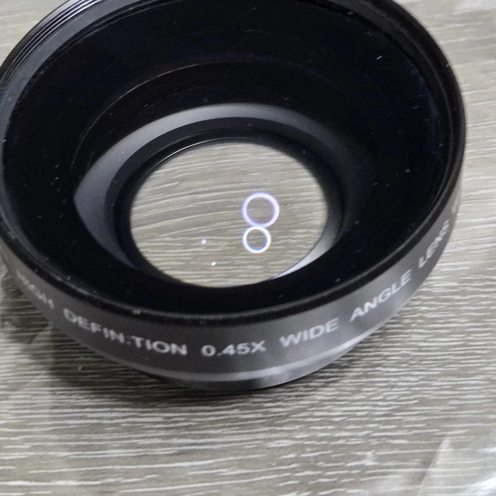 Digital High Definition 0.45X Wide Angle Lens 58mm Lens Macro japan